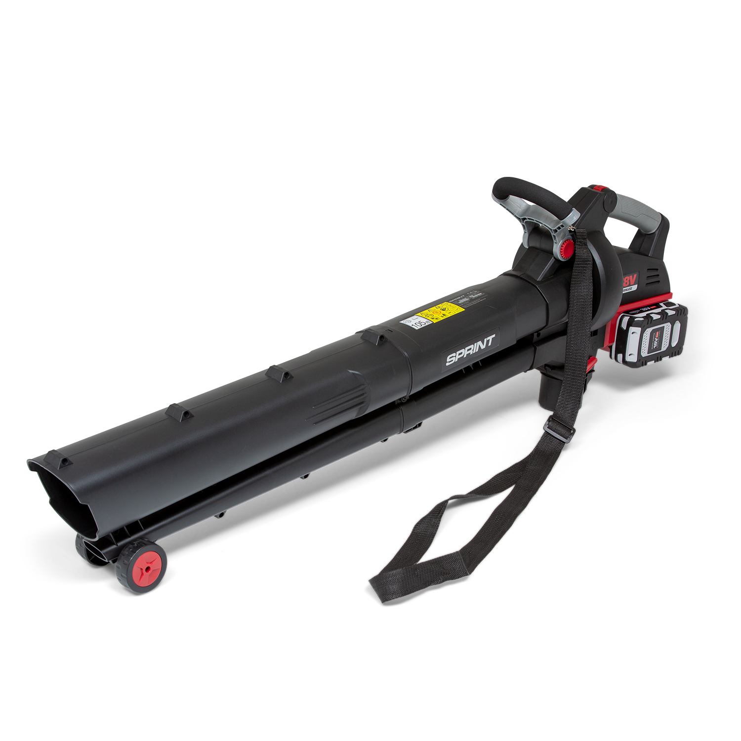 Dual 18V LiIon Cordless Leaf Blower Vacuum Kit